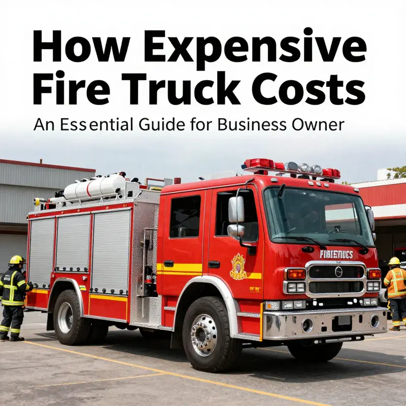Basic water tank fire trucks are essential for rural communities, starting around $35,500.