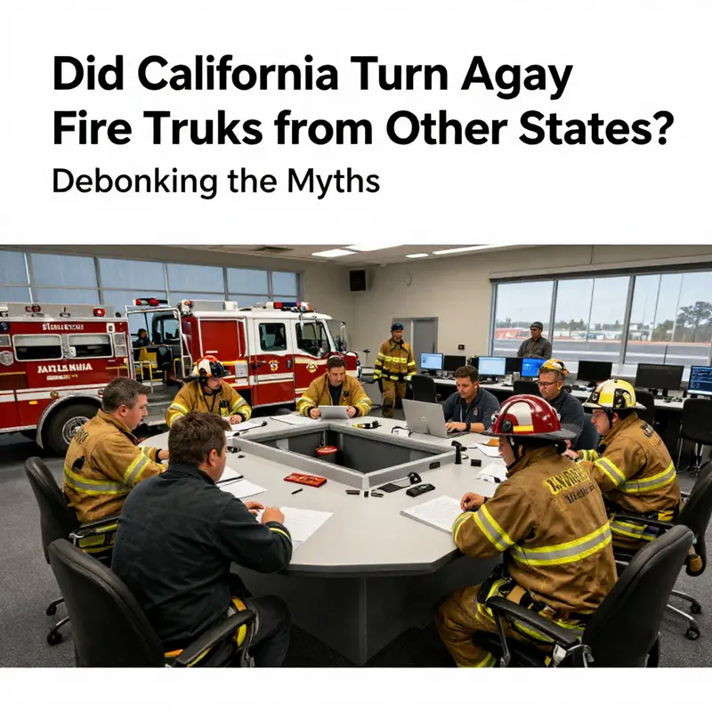 A scene depicting firefighting efforts in California’s wildfire seasons.