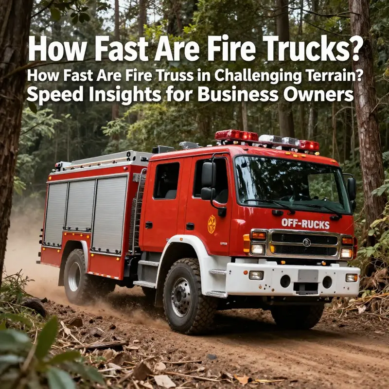 Fire truck navigating urban roads, showcasing its speed and adaptability in city environments.