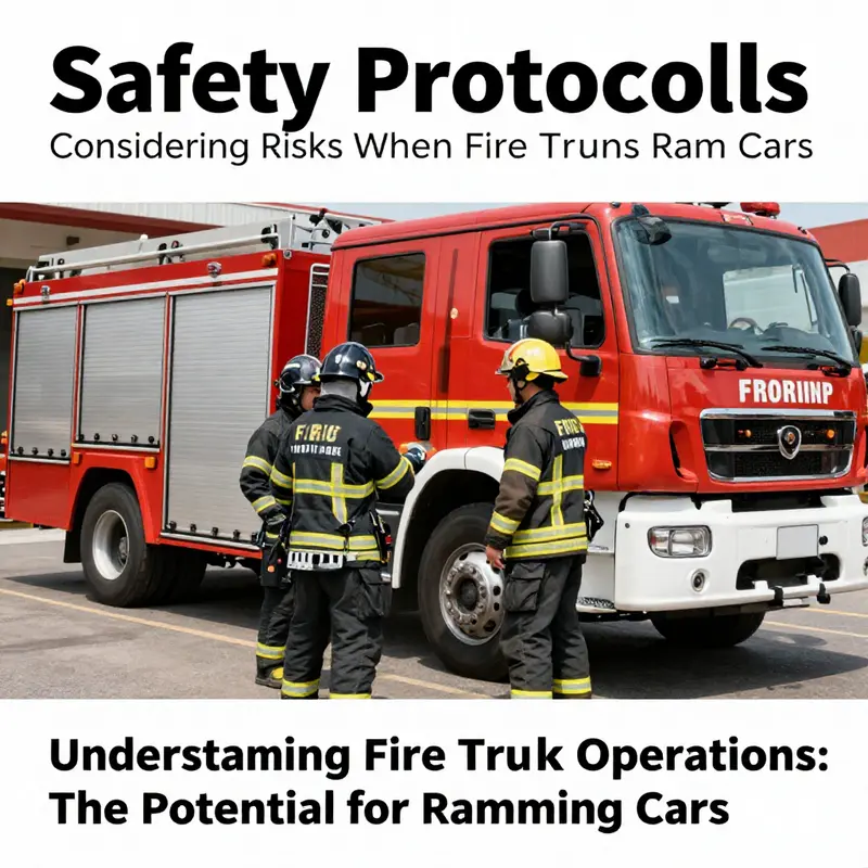 Fire trucks are primarily designed for emergency response, with the ability to interact with obstacles when necessary.