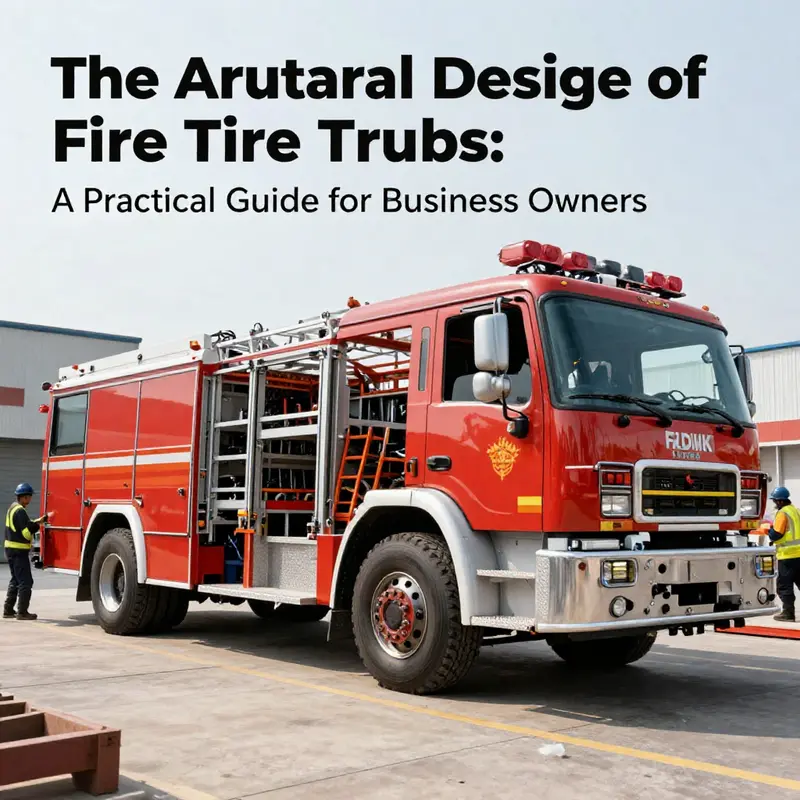 The structural framework of a fire truck being assembled, highlighting the focus on durable materials for enhanced safety.