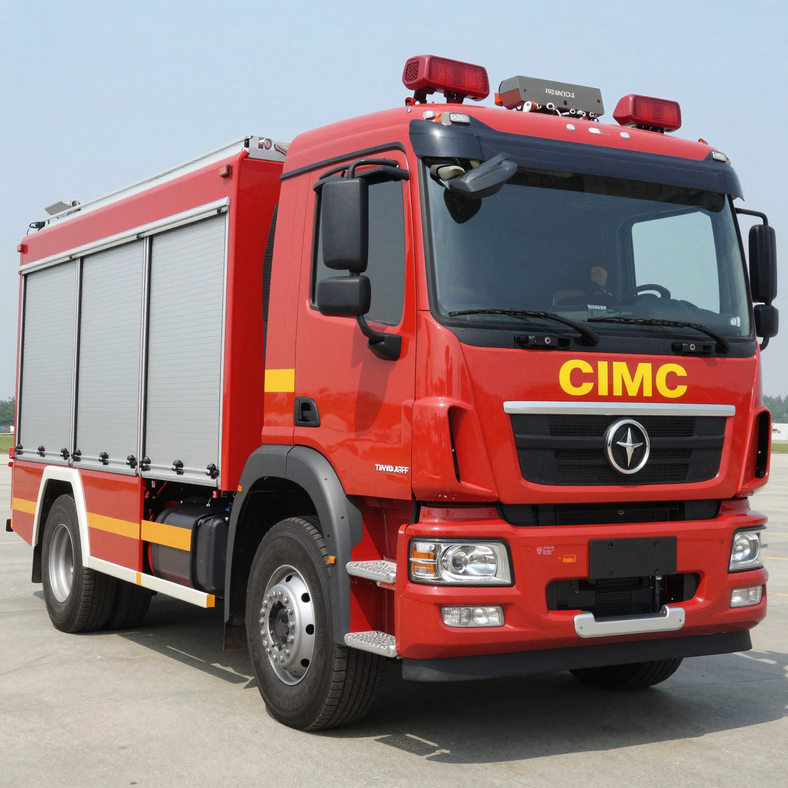 CIMC Tianda ARFF truck showcasing innovative technology and reliability